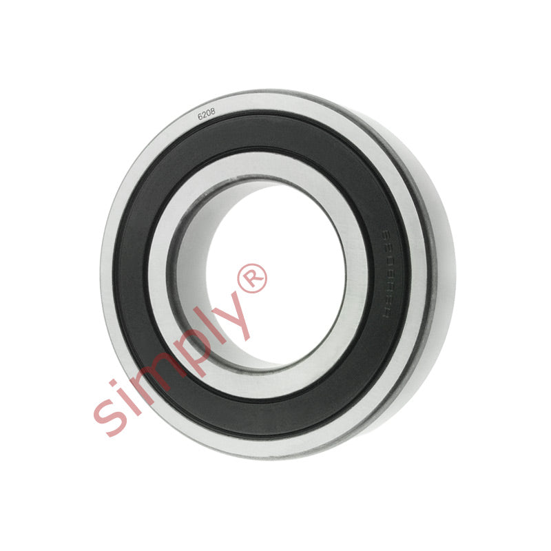 62082RSC3 Budget Rubber Sealed Deep Groove Ball Bearing 40x80x18mm