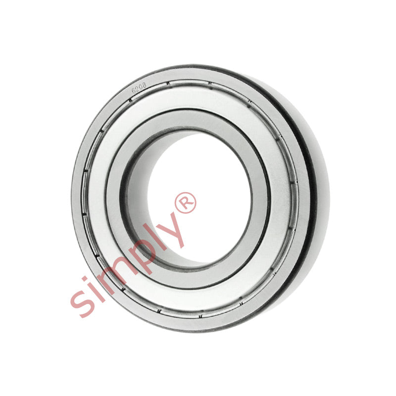 6208ZZC3 Budget Metal Shielded Deep Groove Ball Bearing 40x80x18mm