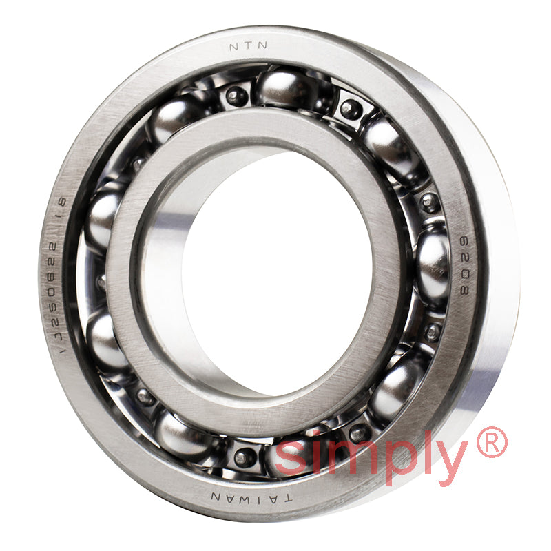 NTN 6208 Open Type Deep Groove Ball Bearing 40x80x18mm