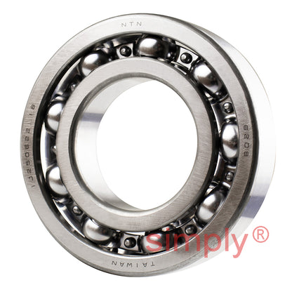 NTN 6208 Open Type Deep Groove Ball Bearing 40x80x18mm