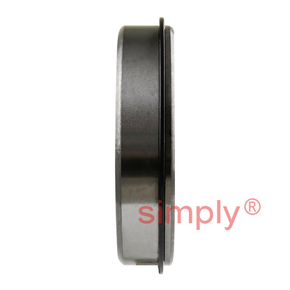 62092RSNR Budget Rubber Sealed Deep Groove Ball Bearing with Snap Ring 45x85x19mm 