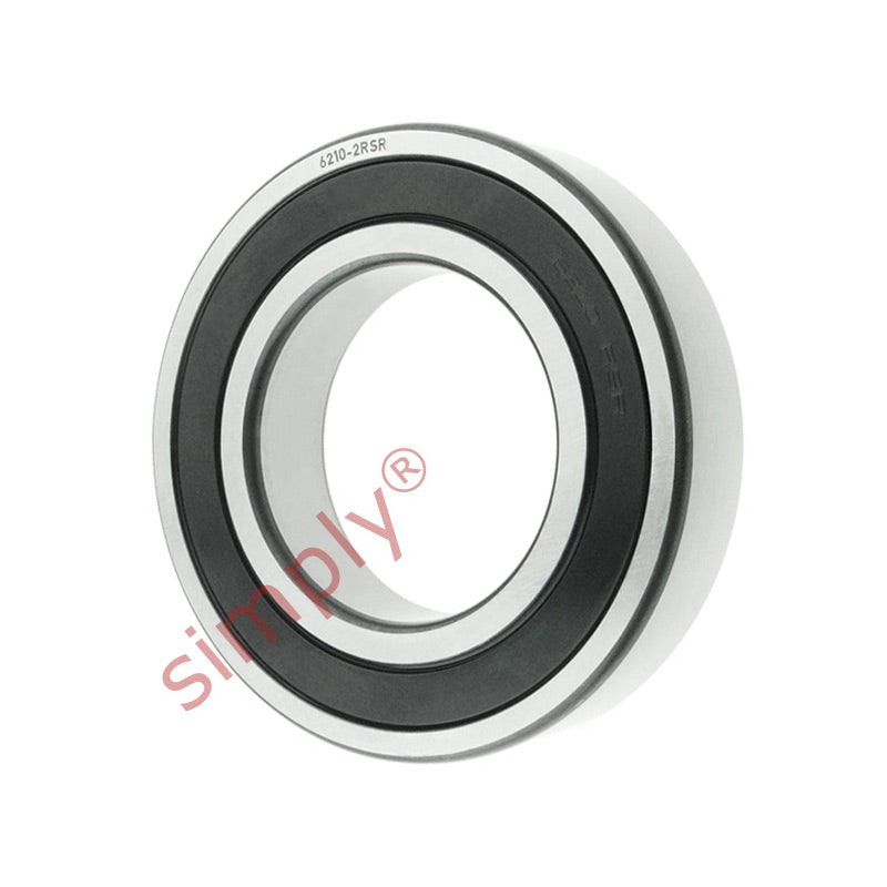 62102RSC3 Budget Rubber Sealed Deep Groove Ball Bearing 50x90x20mm