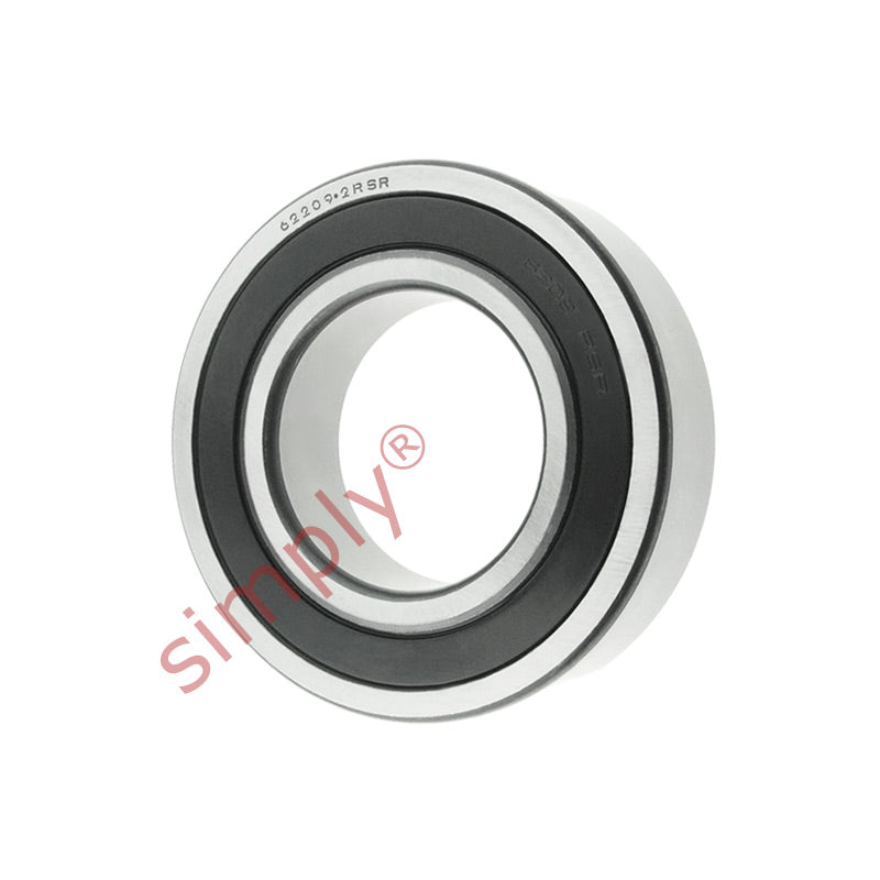 FAG 622092RSR Rubber Sealed Deep Groove Ball Bearing 45x85x23mm