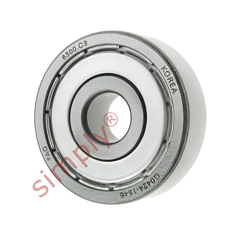 FAG 63002ZC3 Metal Shielded Deep Groove Ball Bearing 10x35x11mm