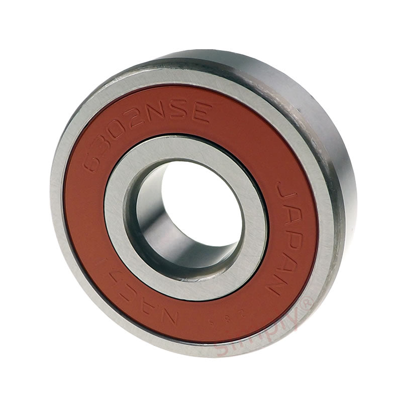 NACHI 63022NSE Contact Rubber Sealed Deep Groove Ball Bearing 15x42x13mm