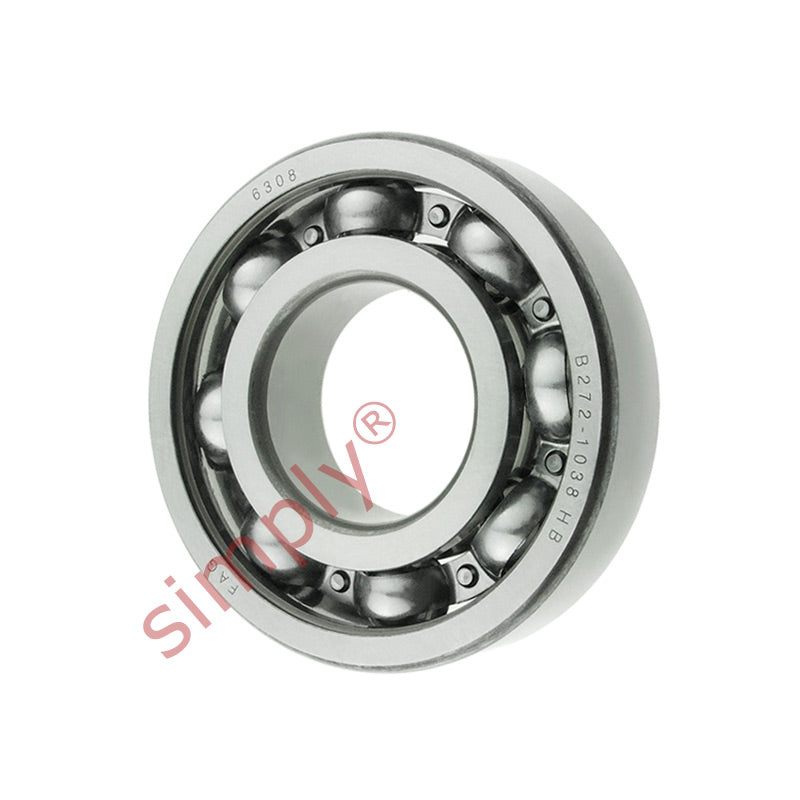 FAG 6308 Open Deep Groove Ball Bearing 40x90x23mm