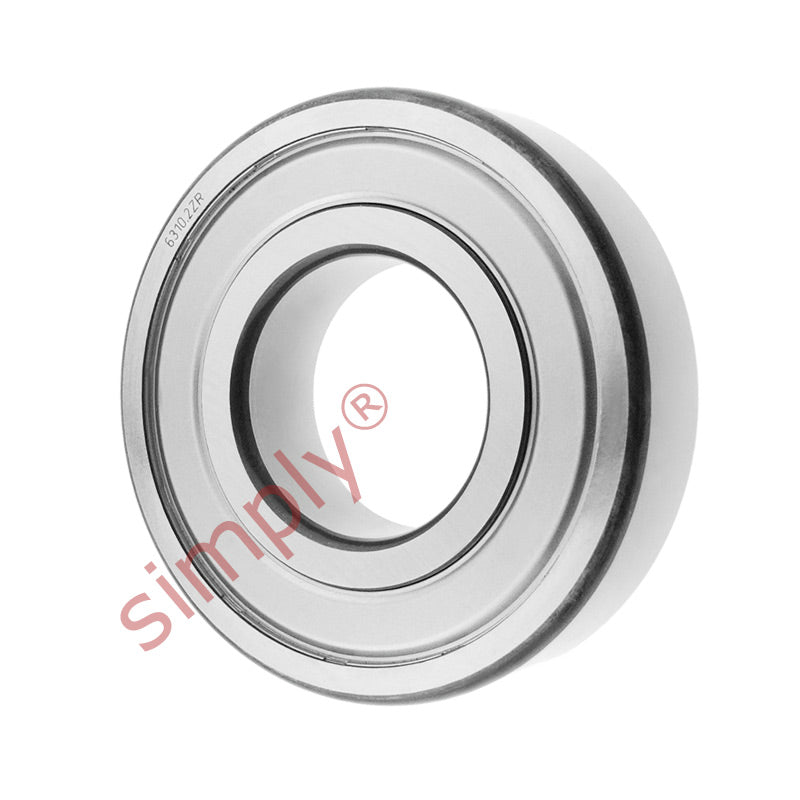 6310ZZ Budget Metal Shielded Deep Groove Ball Bearing 50x110x27mm