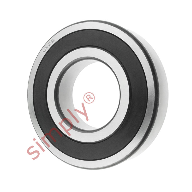 63142RS Budget Rubber Sealed Deep Groove Ball Bearing 70x150x35mm