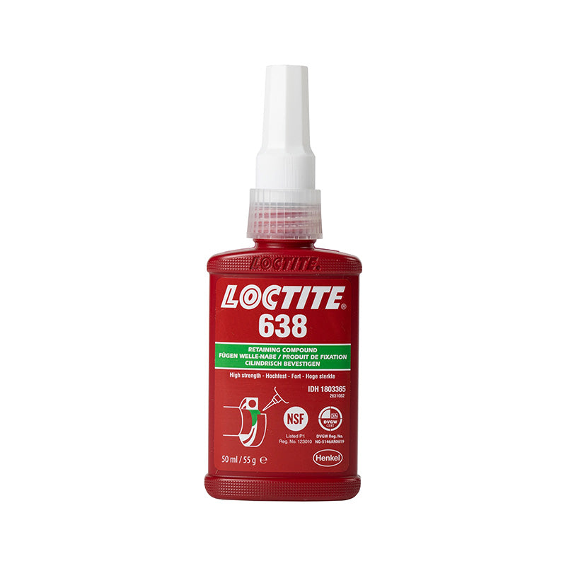 Loctite 638 High Strength Retaining Compound 50ml