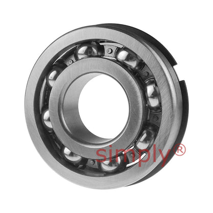 63/32NRC3 Budget Open Type Deep Groove Ball Bearing with Snap Ring 32x75x20mm