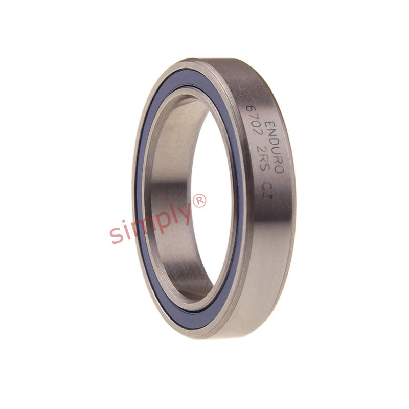 ENDURO 67022RS Rubber Sealed Deep Groove Ball Bearing 15x21x4mm