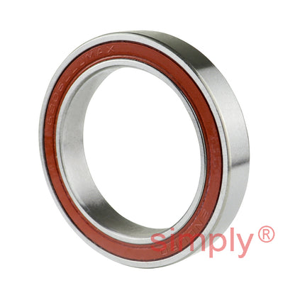 ENDURO 6806LLUMAXBO Rubber Sealed Max Type Black Oxide Deep Groove Bearing 30x42x7mm