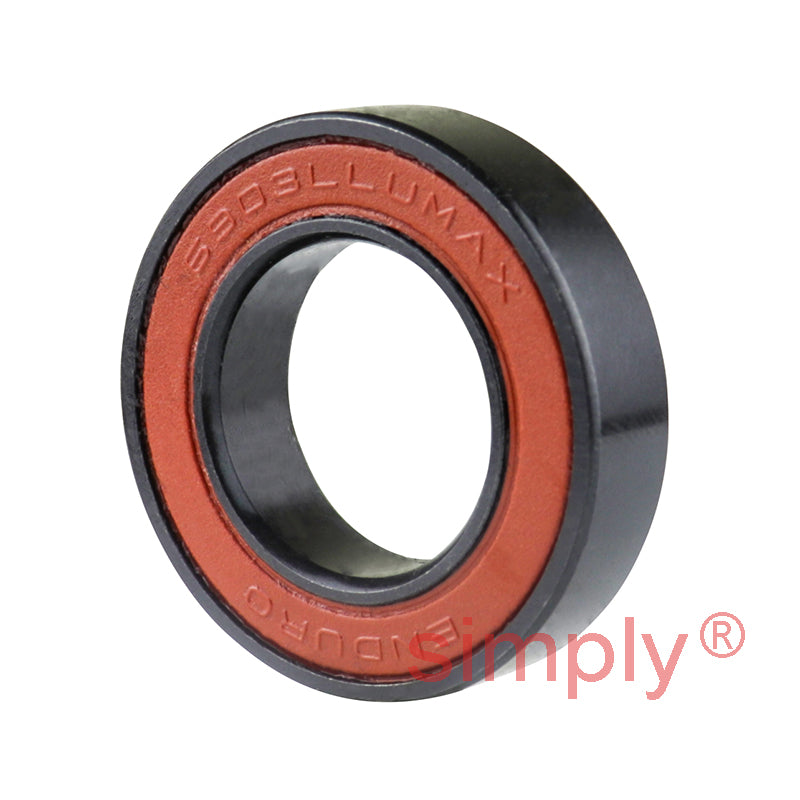 ENDURO 6903LLUMAXBO Rubber Sealed Max Type Black Oxide Deep Groove Bearing 17x30x7mm