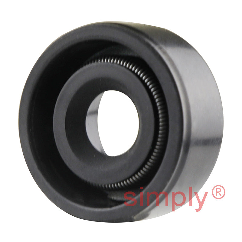 6x16x7mm Nitrile Rubber Single Lip Rotary Shaft Oil Seal R21 / SC Style