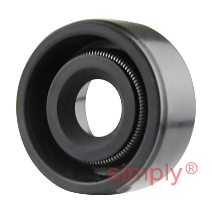 6x16x7mm Nitrile Rubber Single Lip Rotary Shaft Oil Seal R21 / SC Style