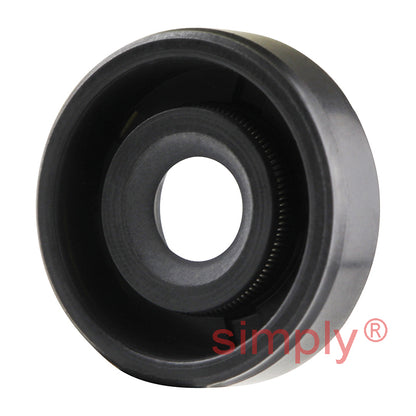 6x19x6mm Nitrile Rubber Single Lip Rotary Shaft Oil Seal with Garter Spring SC / R21