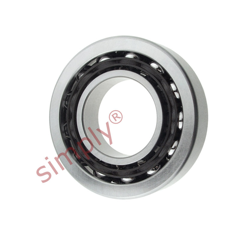 Budget 7315 Single Row Angular Contact Open Ball Bearing 75x160x37mm