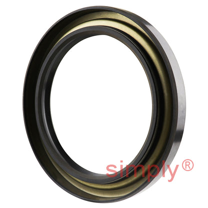70x95x10DCSS Metric Fork and Damper Nitrile Rubber Oil Seal with 2 Opposite Facing Individually Sprung Sealing Lips