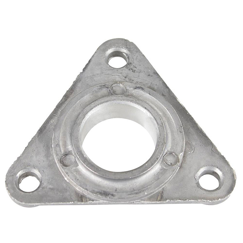 780-380 by Stens Triangle Bearing Support with 3 x 1/4 inch Mounting Holes 1 inch Bore