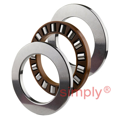 Major Brand 81214TN Cylindrical Roller Thrust Bearing with Nylon Cage 70x105x27mm