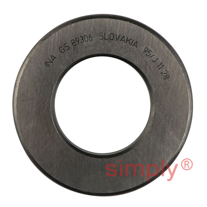 Major Brand 89306TN Cylindrical Roller Thrust Bearing with Nylon Cage 30x60x18mm