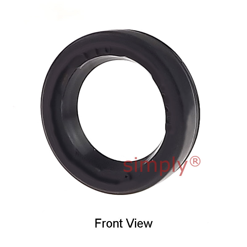 8x12x3mm Nitrile Rubber Single Lip Rotary Shaft Oil Seal Springless Design VC Style