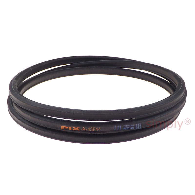 A-43844 Lawn and Garden Machinery Double Angle V-Belt Fits Snapper