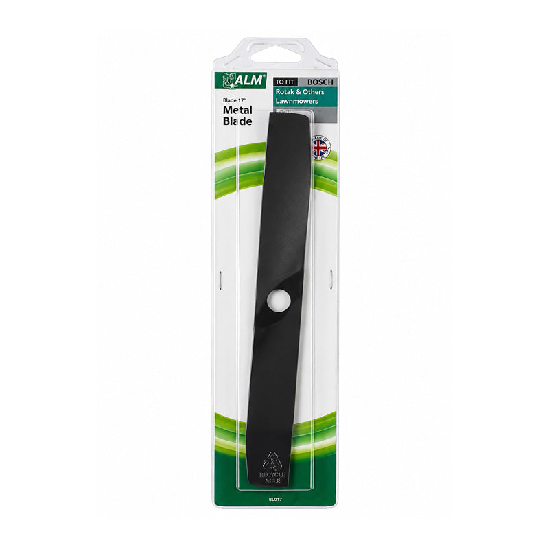 BD055 Lawn Mower Metal Blade 33cm By ALM - Fits Black + Decker