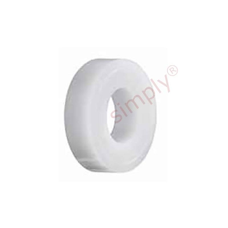 xiros xirodur BB6000B18010ESC Polymer Ball Bearing with PA Cage and Stainless Steel Balls and Cover Plate 10x26x8mm