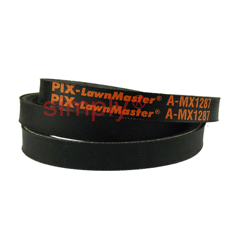 A-MX1287 Lawn and Garden Machinery V-Belt Fits Mountfield