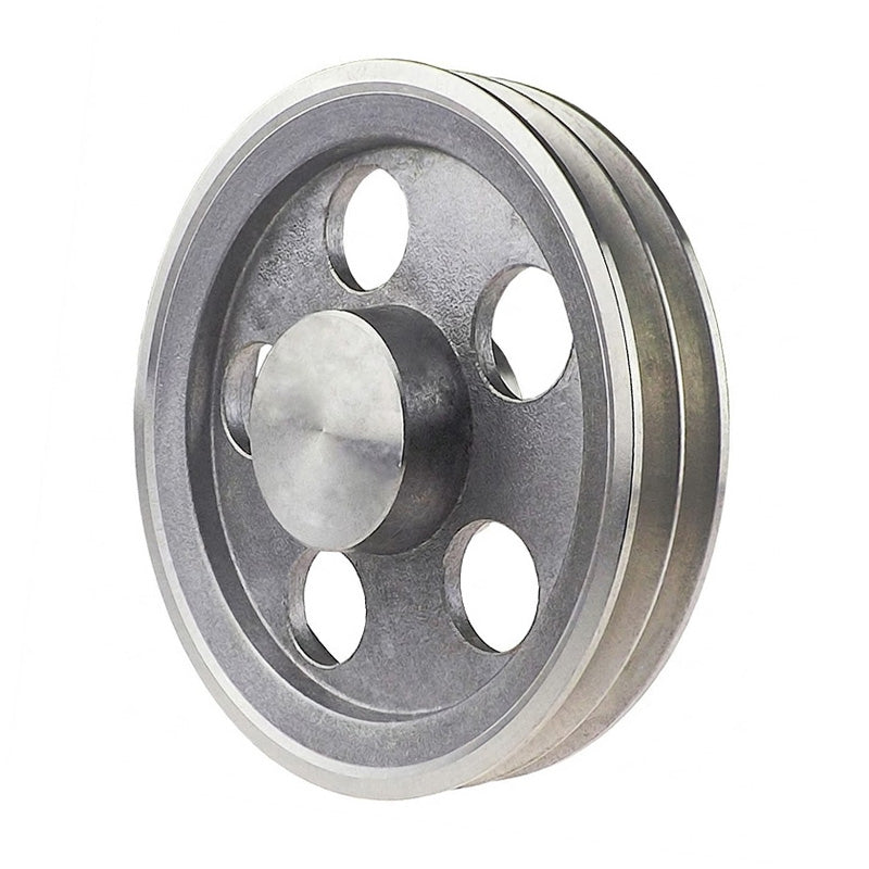 SPA Section Un-Bored Aluminium Pulley with 2 Grooves 200mm Pitch Diameter