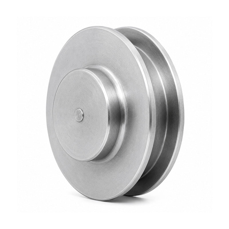 SPZ Section Un-Bored Aluminium Pulley with 1 Groove 60mm Pitch Diameter
