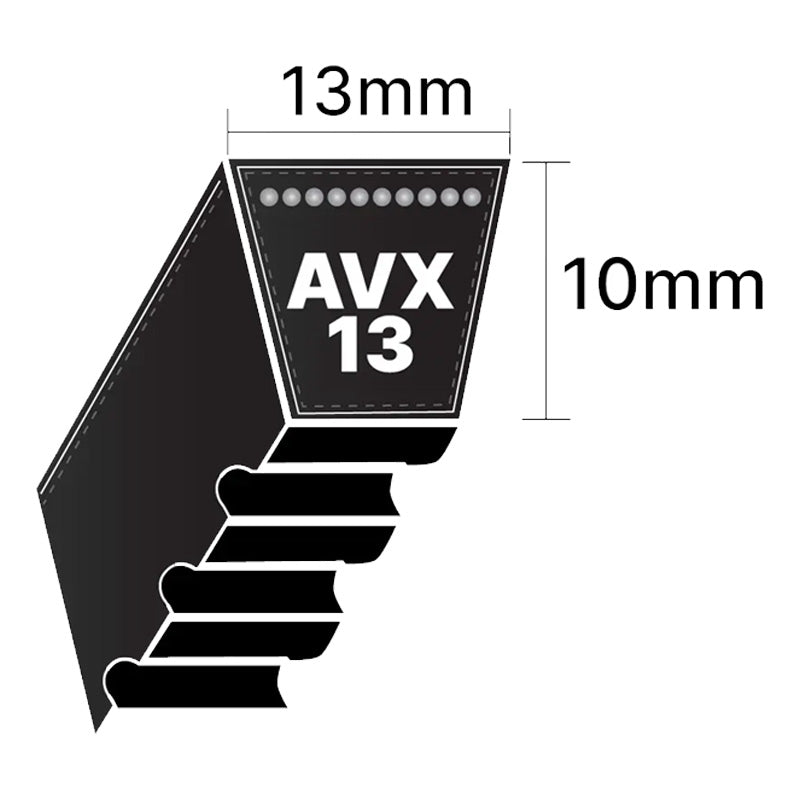 Major Brand AVX13x992 AVX-Section Cogged V-Belt