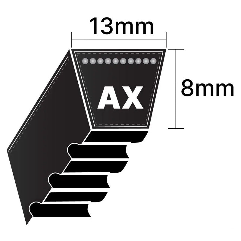 Major Brand AX25.5 AX-Section Cogged V-Belt