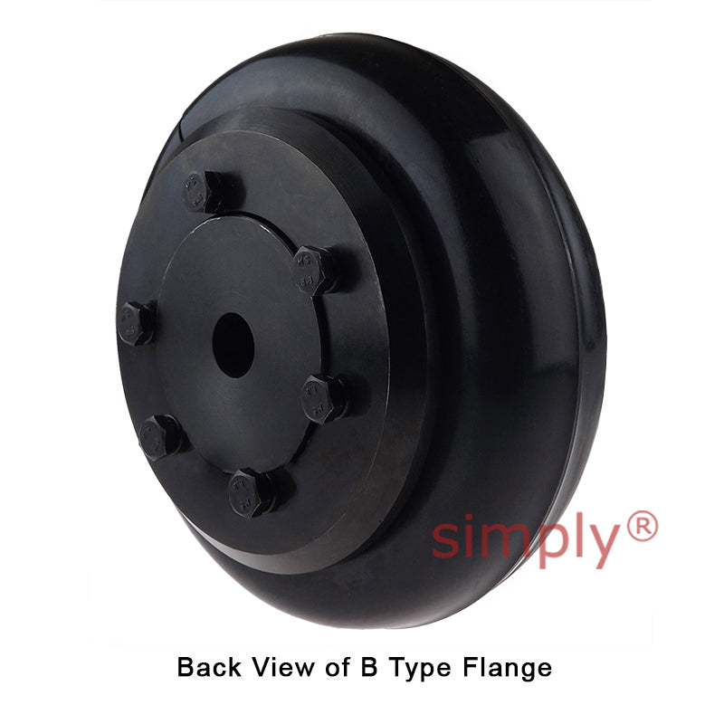 Major Brand F90B/F90B Pilot Bored Tyre Drive Coupling Assembly with Natural Rubber Tyre