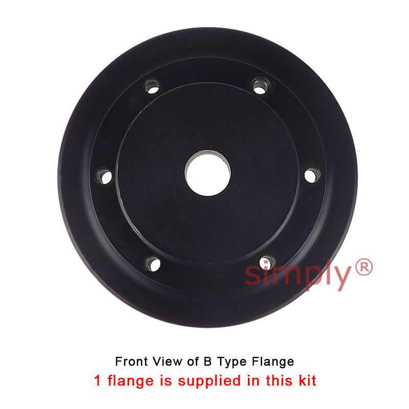 Major Brand F90F/F90B Inner Facing Taper Bore/Pilot Bored Tyre Drive Coupling Assembly with Fire Resistant Antistatic (F.R.A.S) Tyre