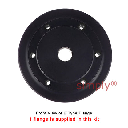 Major Brand F110F/F110B Inner Facing Taper Bore/Pilot Bored Type Tyre Drive Coupling Assembly with Natural Rubber Tyre