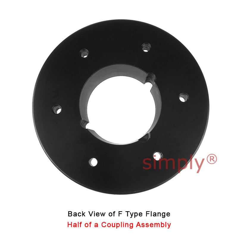 Major Brand F110F-MB Drive Coupling Inner Tapered Locking Bush Type Max Bush Bore 75mm / 3 inch