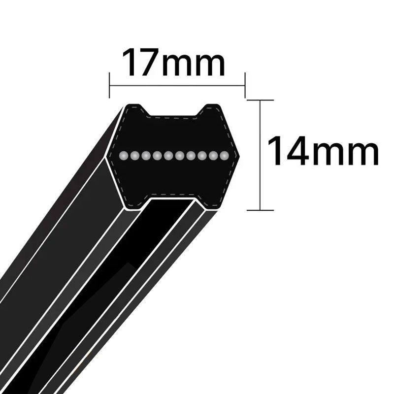 BB210 Pix Hexagon Section Double Sided V-Belt