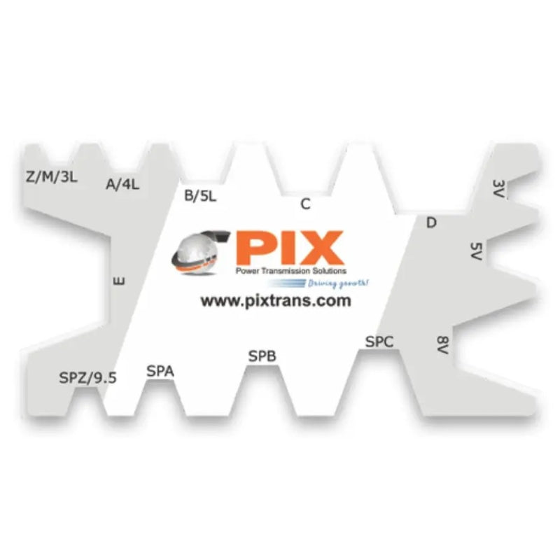 PIX Belt Profile Gauge Tool - Allow 2-3 Days
