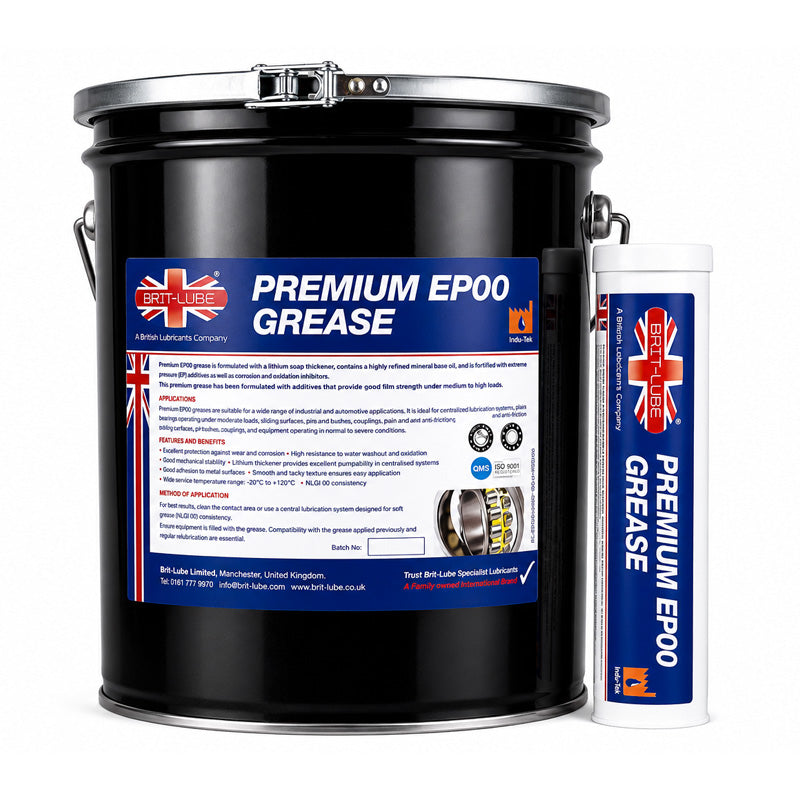 Brit-Lube Indu-Tek Premium EP 00 50kg - Allow 2-3 Days