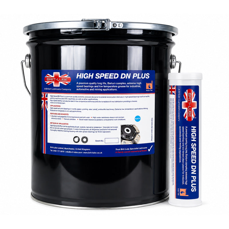 Brit-Lube High Speed DN Plus Premium Quality Grease For Industrial Automotive Mining 18kg - Allow 2-3 Days