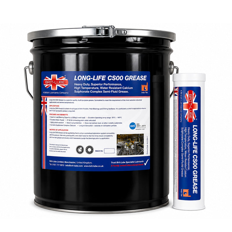Brit-Lube Longlife CS00 Grease 185kg - Allow 2-3 Days