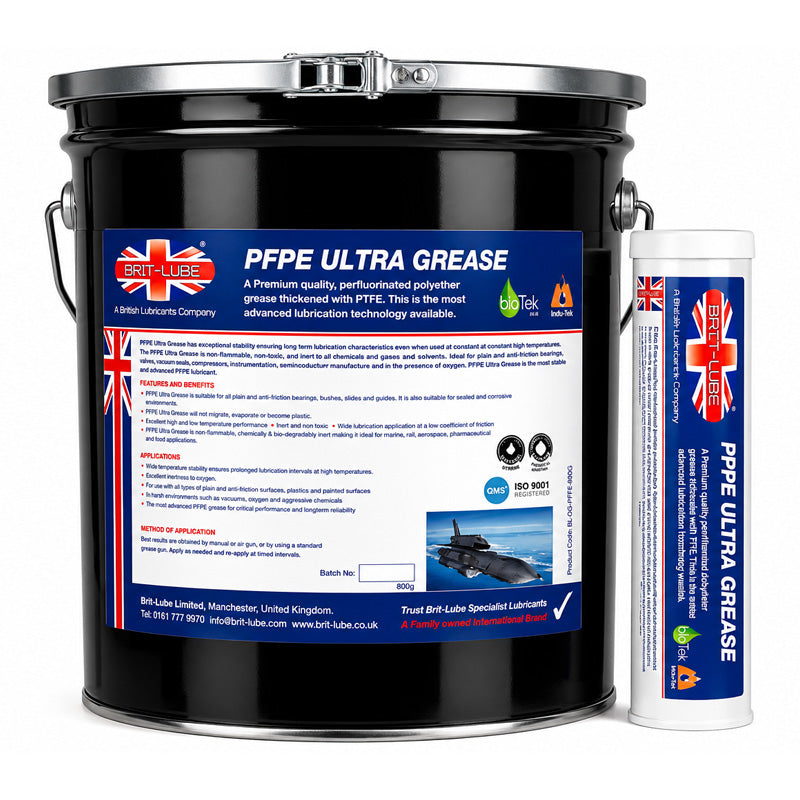 Brit-Lube PFPE Ultra Grease 800g - Allow 2-3 Days