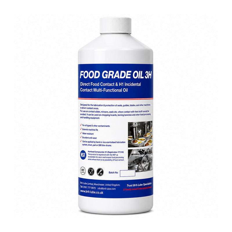 Brit-Lube Food-Tek Food Grade Oil 3H 1 Litre