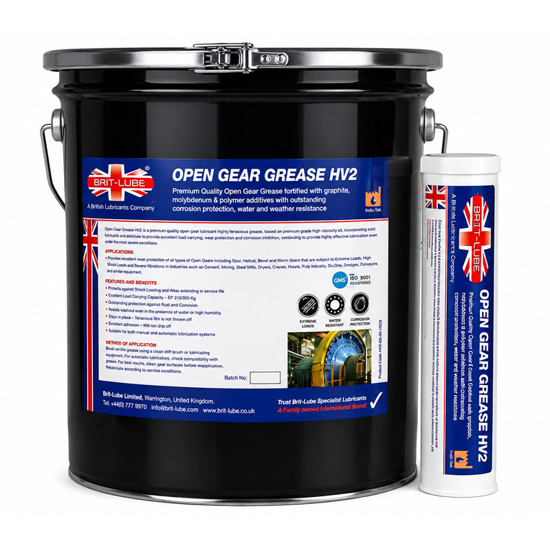 Brit-Lube Open Gear Grease HV2 18kg - Allow 2-3 Days