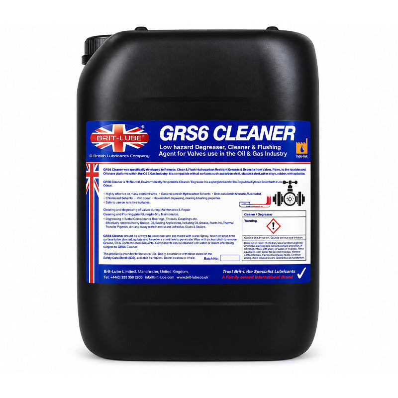Brit-Lube GRS6 Cleaner 10 Litre - Allow 2-3 Days