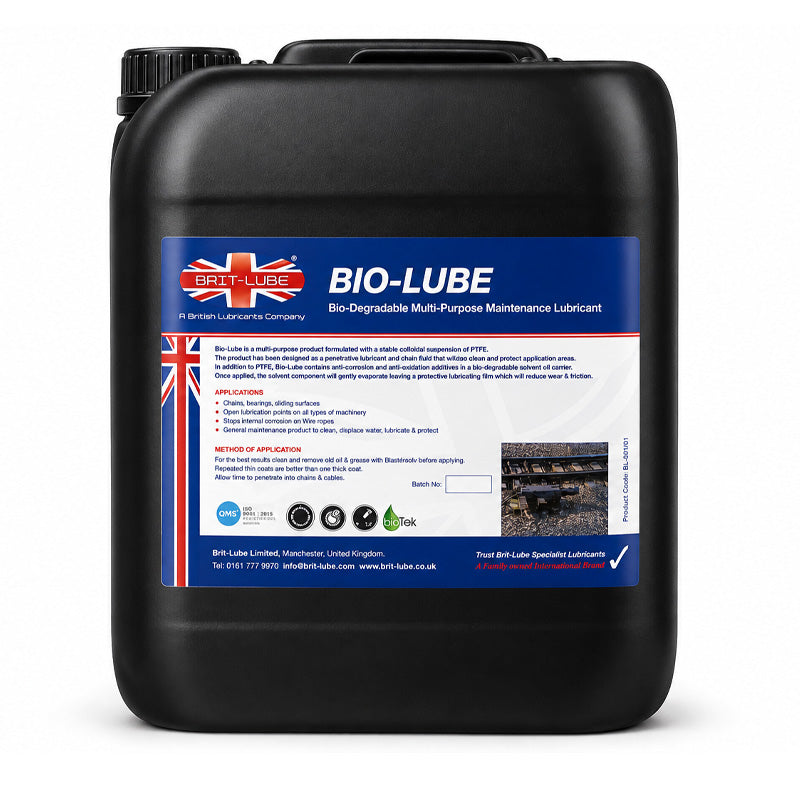 Brit-Lube Bio-Tek Bio-Lube 10 Litre - Allow 2-3 Days