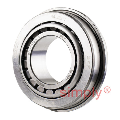 SKF BT1-0436A Metric Taper Roller Bearing with Flanged Outer Ring 31.75x64x18mm