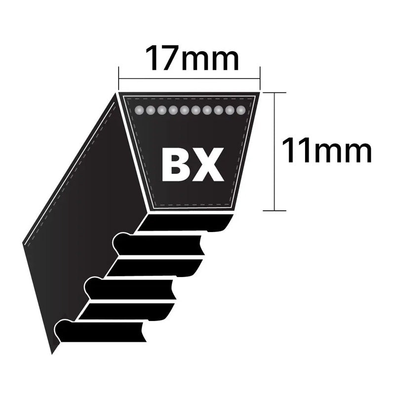 BX103 Premier Quality BX-Section Cogged V-Belt